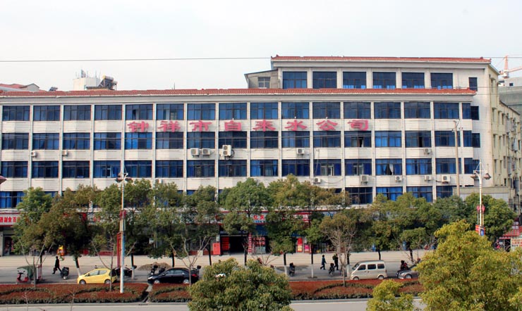 鐘祥市自來水公司大樓外景